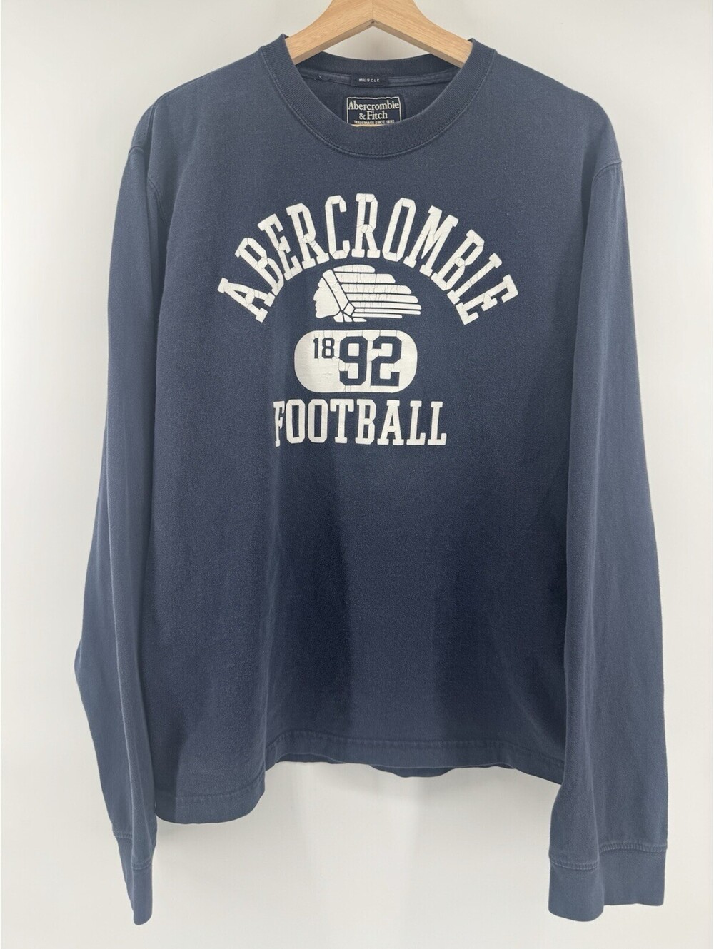 vintage y2k abercrombie and fitch Men’s Long Sleeve Size Xl